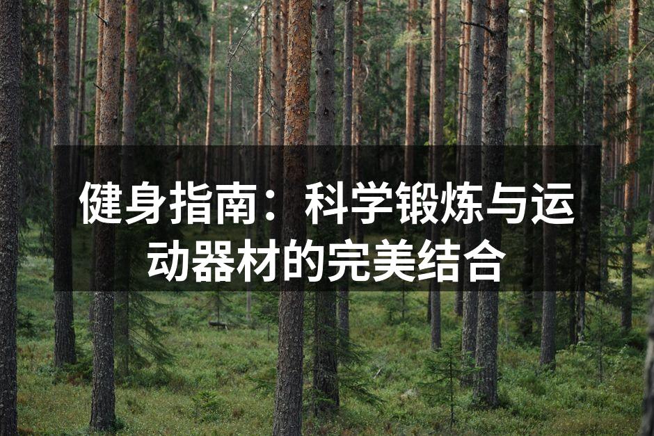 健身指南：科学锻炼与运动器材的完美结合